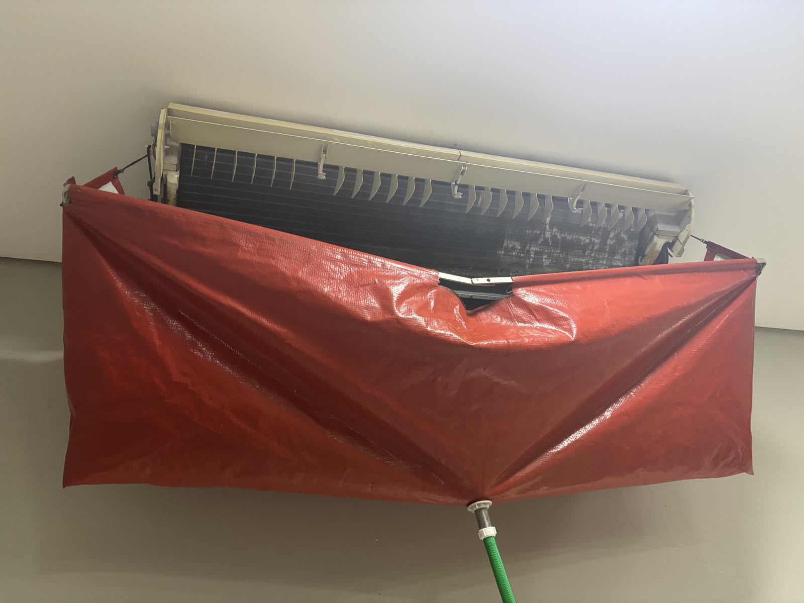 Higienização com bag de proteção